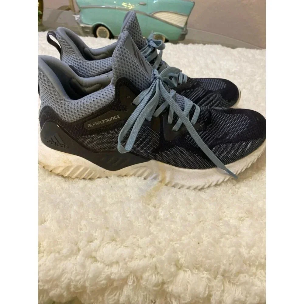 lace up breathable sneakers ADIDAS ALPHA BOUNCE